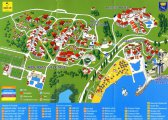 карта курорта Дюни