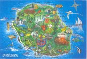 Туристическая карта острова