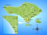 Семиньяк на карте Бали
