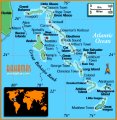 Остров на карте Багам