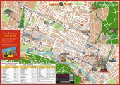 Туристическая карта Турина