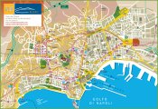 Туристическая карта центра Неаполя