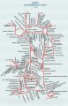 Карта троллейбусных маршрутов