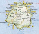 карта курорта Тасос