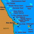 карта курорта Марса Алам