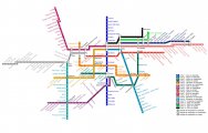 Карта метро Сан Пауло