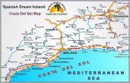 карта курорта Коста дель Соль