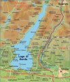 карта озера Гарда