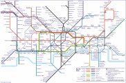 карта Лондон