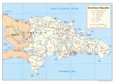 Политическая карта Доминиканской республики