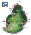 карта курорта Маврикий