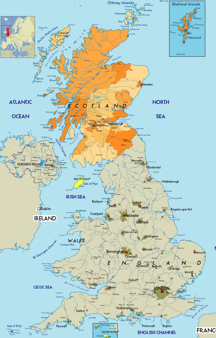 Граница шотландии и англии на карте первичная и вторичная недвижимость