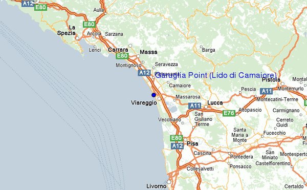 Лидо ди камайоре на карте италии как получить гражданство андорры