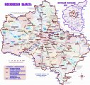 карта курорта Подмосковья