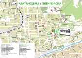 карта Пятигорск