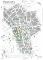 карта города Агсбург