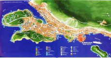 карта курорта Дубровник - Южная Далмация