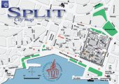 карта курорта Сплт