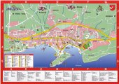 подробная карта курорта Макарска - Средняя Далмация