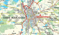 карта курорта Будейовице