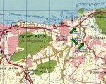 карта курорта Очо Риос
