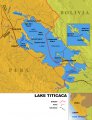 карта озера Титикака
