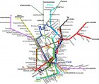 карта метро города Хельсинки