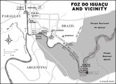 карта курорта Игуасу