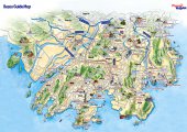 Туристическая карта Пусана