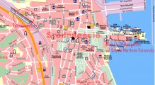 карта курорта Гдыня