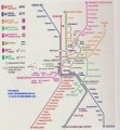 карта метро курорта Куала-Лумпур