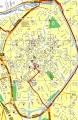 подробная карта города Брюгге