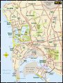 карта города Сан-Диего
