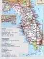 пдробная карта курорта Флорида