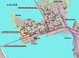 карта курорта Лулео
