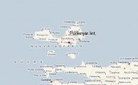 карта расположения курорта Порламар