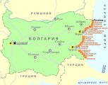 карта расположения курорта Русалка