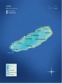 Карта острова Манихи