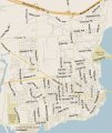 карта центра города Кингстон