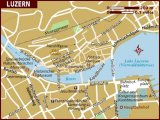 карта города Люцерн