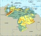 карта Венесуэлы