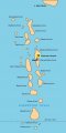 карта Мальдив