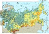 современная карта России
