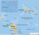 подробная карта Сейшельских островов
