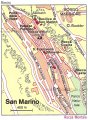 карта Сан-Марино