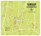 Туристическая карта Убуда