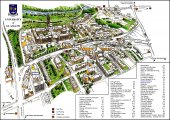 Карта-схема университета Глазго