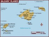 карта Балеарские острова