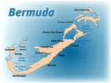 Саутгемптон на карте Бермуд
