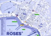 карта Росас 